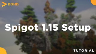 How to create a Spigot 115 1151  1152 server [upl. by Drofliw]