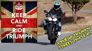 Triumph Street Triple R 2013 Prueba a fondo FullHD [upl. by Ronnie538]