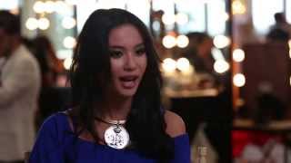 Elvira Devinamira Interview Miss Universe [upl. by Euqinomod169]