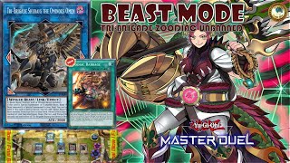 TOP TIER Zoodiac TriBrigade NEW Crazy Support 🐺 ZOODIAC BARRAGE UNBANNED  YuGiOh MASTER DUEL [upl. by Anyahc]