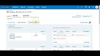 XERO  Internal Funds Transfer between Bank Accounts [upl. by Gnihc]