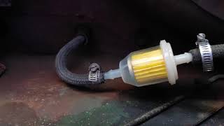 CLASSIC VW FUEL FILTER ONE OR TWO [upl. by Lemra]