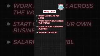 CFA  Chartered Financial Analyst  Job Oriented Finance Course [upl. by Pacian]