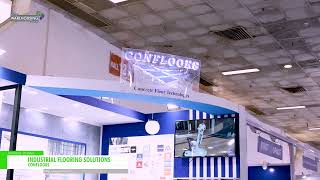 India Warehousing Show 2023 Industrial Flooring Solutions  CONFLOORS [upl. by Tillford]