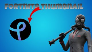 How do i make a fortnite thumbnail easy tutorialdonquixotegaming [upl. by Nalon]