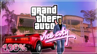 GTA VICE CITY 100 Completion  Full Game Walkthrough 1080p 60fps No Commentary [upl. by Adina]