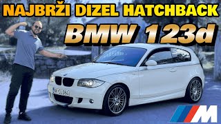 VOZIO SAM 260HP BMW 123d BOLJI OD GOLFA 5s do 100kmh [upl. by Tadio]