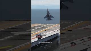 Fighter plane landing  science sciencefacts intrestingfact [upl. by Oleusnoc435]