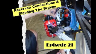 FFR Mark 4 Roadster Episode 21 Reservoir Connections and Bleeding Brakes [upl. by Bergeron]