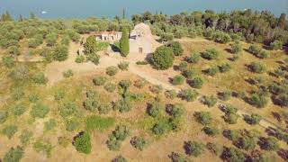 Isola Maggiore Lago Trasimeno vista dal drone [upl. by Chessy]