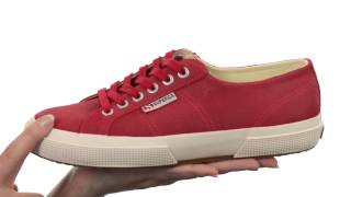 Superga 2750 Waxed Suede SKU8406901 [upl. by Attenod450]