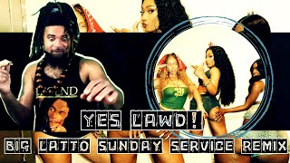 Latto  Sunday Service feat Megan Thee Stallion amp Flo Milli Remix REACTION [upl. by Boswall152]