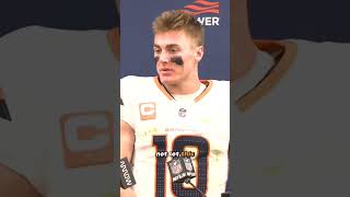 Bo Nix reacts to Broncos loss vs Ravens [upl. by Aciretahs]