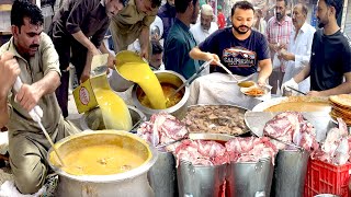 OLD DELHI STYLE WARIS NIHARI LAHORE MAKING amp RECIPE  FAMOUS NALLI NEHARI RECIPE WITH HOT SPICES [upl. by Alekal]