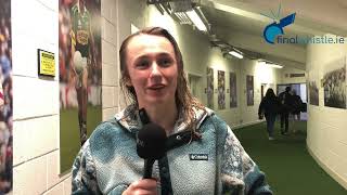 Kerry Ladies Football Captain Niamh Carmody Chats After Kerry Secure Division 1 Final Ticket [upl. by Otrevlig506]