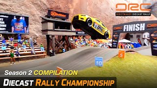 DRC Rally Season 2 FULL SEASON Diecast Racing Championship [upl. by Enileoj]