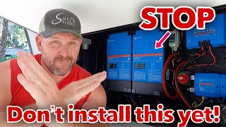 Dont install a Victron Multiplus until you watch this video rvliving rvlife [upl. by Allerym]