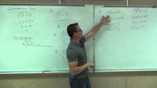 Prealgebra Lecture 31 Simplifying Algebraic Expressions [upl. by Obadiah]