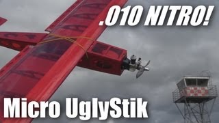 The nitro powered Mini Stik RC plane is finished [upl. by Mehitable]