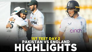 Full Highlights  Pakistan vs England  1st Test Day 2 2024  PCB  M3G1K [upl. by Gilberto]