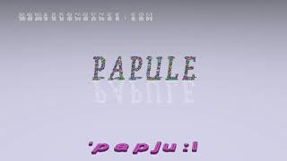 papule  pronunciation [upl. by Gitt]