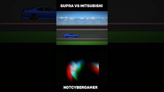 SUPRA VS MITSUBISHI🤯pixelcarracer porsche racesubscribecaryoutubemarketing shorts shortvideo [upl. by Schindler540]