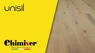 CHIMIVER  Unisil  Adesivo monocomponente per pavimenti in legno  1K adhesive for wooden floors [upl. by Frasier]