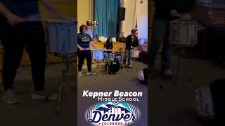 Kepner Beacon middleschool drumline [upl. by Tortosa378]