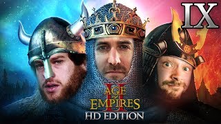 Age Of Empires 2 HD Edition 2v1 09  Florentin amp Donnie vs Marco [upl. by Odelle915]