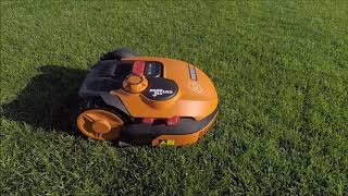 Worx Landroid S500i Garage Automower Gopro Time lapse Zeitraffer [upl. by Asetal]