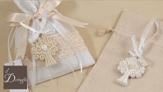 Tutorial Bomboniera Matrimonio con albero della vita  Il Dettaglio [upl. by Assyle183]