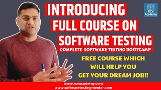 Software Testing Tutorial Introduction and Course Topics  Software Testing Bootcamp [upl. by Henrieta77]