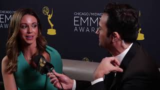 Cat 16 Win Backstage Interview wCheryl Scott WLS  2022 ChicagoMidwest Emmy Awards [upl. by Nalad947]