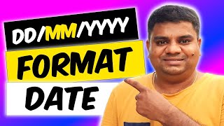 How To Change Date Format In Word  To DDMMYYYY [upl. by Parrott436]