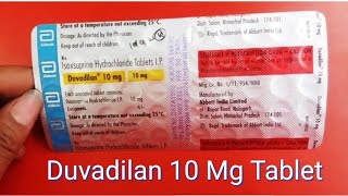 Duvadilan tabletIsoxsuprine 10 Mg इसको कब दिया जाता हेंDosage and Side effect in Hindi [upl. by Oinotnaocram]