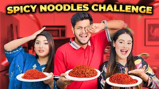 ঝাল নুডলস খাওয়ার প্রতিযোগিতা  Spicy Noodles Challenge  Ritu  Ontora  Rakib Hossain [upl. by Nosidam]