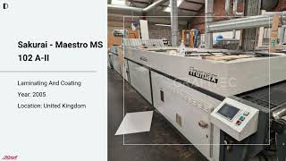 Used Sheet Fed  Offset  Laminating amp Coating Machine for SALE Machinedalal [upl. by Eltsyrc]