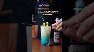 3 Szybkie Przepisy na Drinki Monin 💦 drink [upl. by Nnaegroeg]