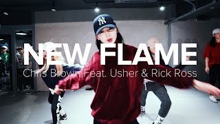 New Flame  Chris Brown feat Usher amp Rick Ross  Sori Na Choreography [upl. by Nohj]