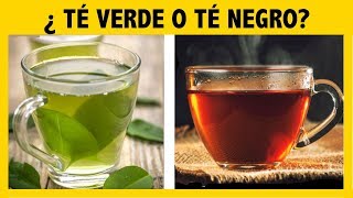 TÉ VERDE O TÉ NEGRO ¿CUÁL DEBES TOMAR [upl. by Atnomed]