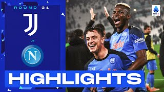 JuventusNapoli 01  Stoppage time drama in Turin Goals amp Highlights  Serie A 202223 [upl. by Silenay951]