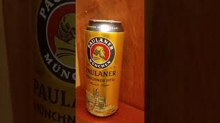 Paulaner Münchner Hell Lager test piwo testy poradnik vlog test polska beer polska niemcy [upl. by Henghold]