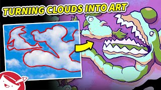 Cloud Shapes Drawing CHALLENGE [upl. by Irrak235]