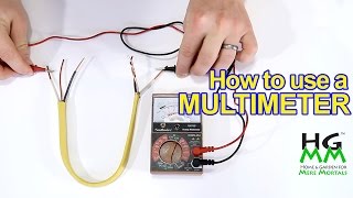 How to use a multimeter or voltmeter Basics you need to know [upl. by Barbra225]