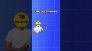 Drug Classification Tricks 💡  Pharmacology drug Classification  education biology [upl. by Chick]