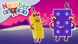 Numberblocks Odds amp Evens  Learn to Count [upl. by Issor]