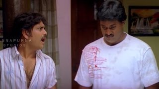 Nagarjuna and Sunil Hilarious Comedy Scene  Mass Movie  Jyothika Charmi [upl. by Faux]