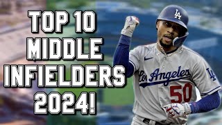 Top 10 Second Basemen AND Shortstops in 2024 [upl. by Klug]