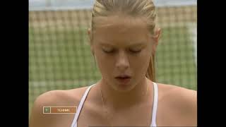 Maria Sharapova vs Serena Williams Wimbledon Final 2004 [upl. by Gypsy378]