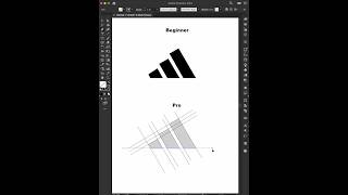 logo adidas in adobe illustrator shorts short adobeillustrator [upl. by Elaynad]